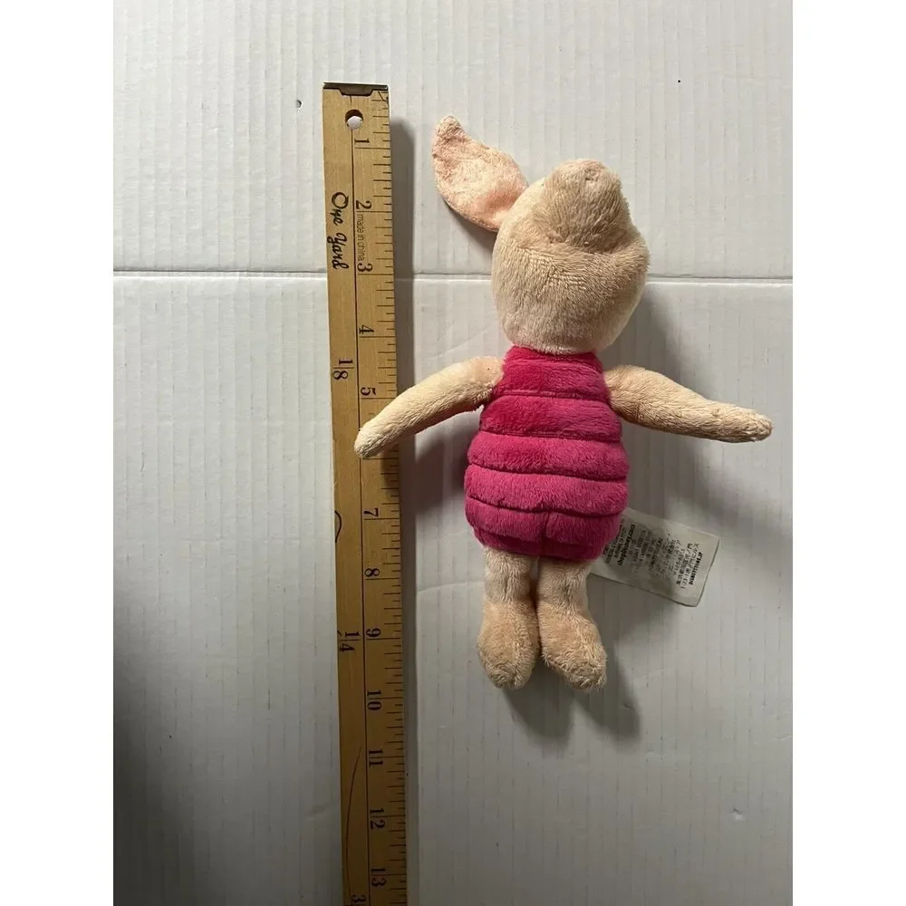 Disney Winnie The Poohs Piglet Pink Plush Stuffed Animal 10